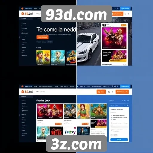 A evolução da interface do usuário no 93d.com
